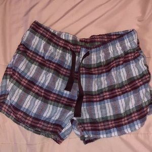 Women’s Plaid Pajama Shorts NWOT